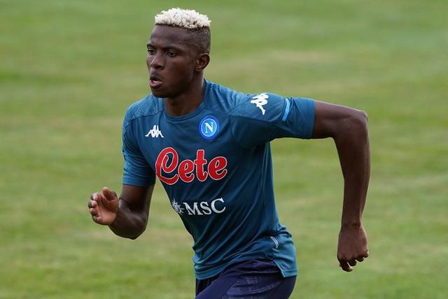 那不勒斯官方:奥斯梅恩单独训练,拉斯帕多里参加球队全部合练