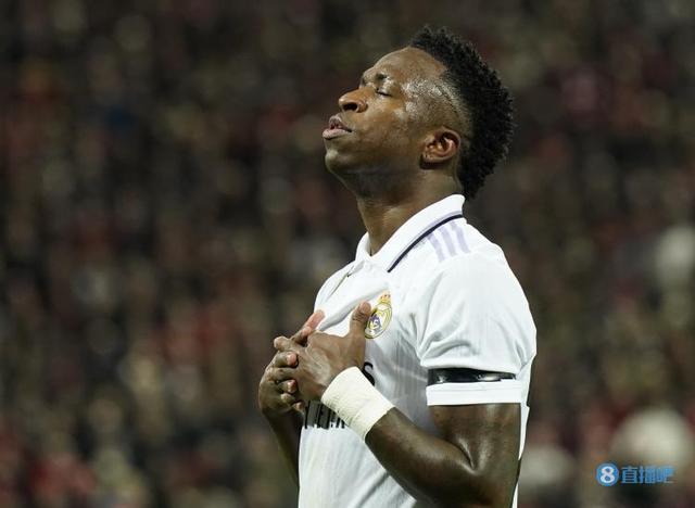 维尼修斯本赛季欧冠数据：成功过人、射正和运动战进球均为最多