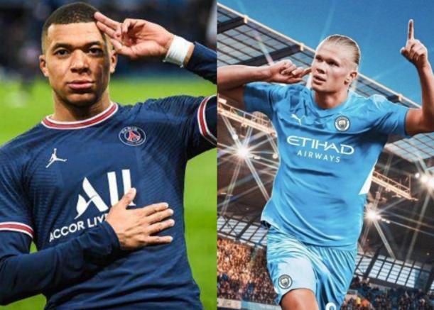 高下立判！姆巴佩在巴黎指点江山，哈兰德冲击三大金靴剑指金球奖