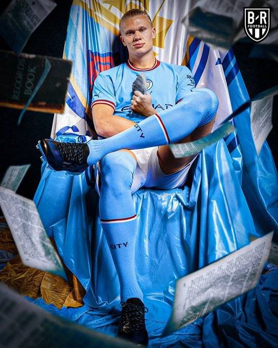 （欧冠决赛萨拉赫受伤）9场欧冠淘汰赛狂轰12球 哈兰德追平亨利、萨拉赫