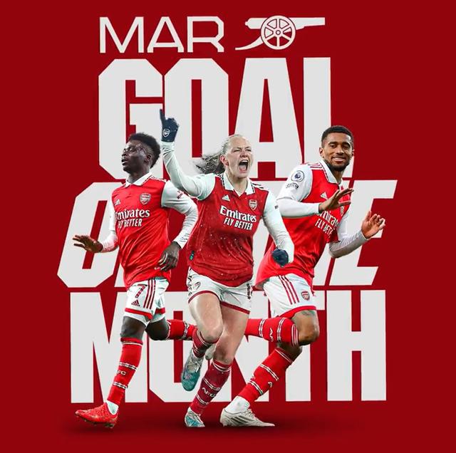 （尼尔斯 阿森纳）官方：尼尔森对阵伯恩茅斯的补时绝杀当选阿森纳三月最佳进球