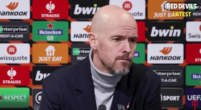 （马丁内斯哈维）滕哈格：马丁内斯伤不在跟腱；丢球全是折射，今夜运气太差