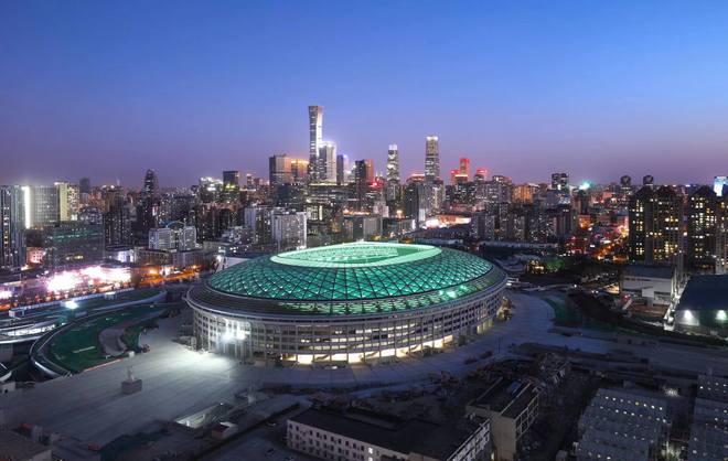 （新工体建设最新进展）时隔32个月，“新工体”将于4月15日整体亮相