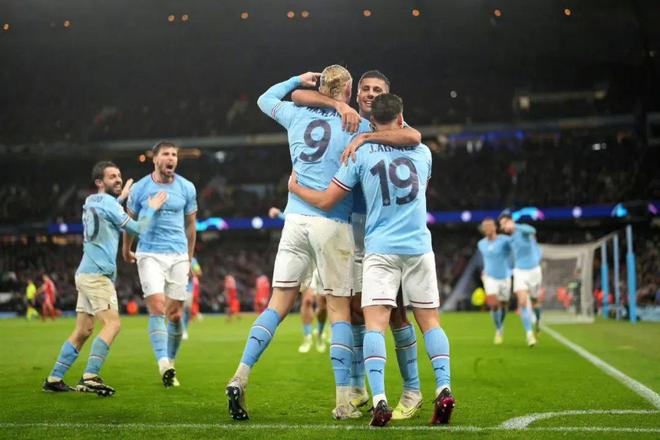 欧冠击败拜仁、英超紧追“枪手”,曼城双线作战状态如日中天......