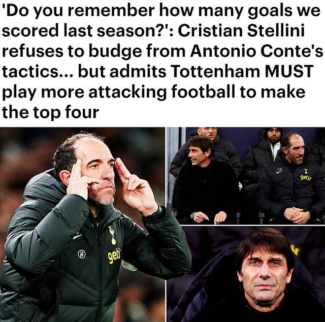 斯特里尼：还记得热刺上赛季进了多少球吗 阿森纳和曼城防守最好