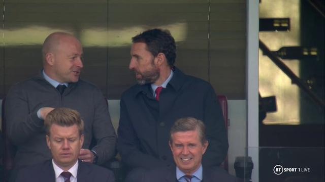 （索拉维纳）考察球员？索斯盖特现场观战维拉vs纽卡斯尔