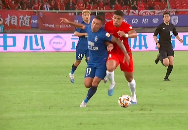 (2021中超海港对国安)中超4场综述,海港复仇三镇,国安被阻击,浙江主场0比2输球