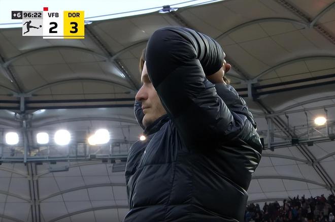 （德甲34轮）史诗级的3-3！最后5分钟反转再反转，主帅抱头懵逼，德甲43年神迹