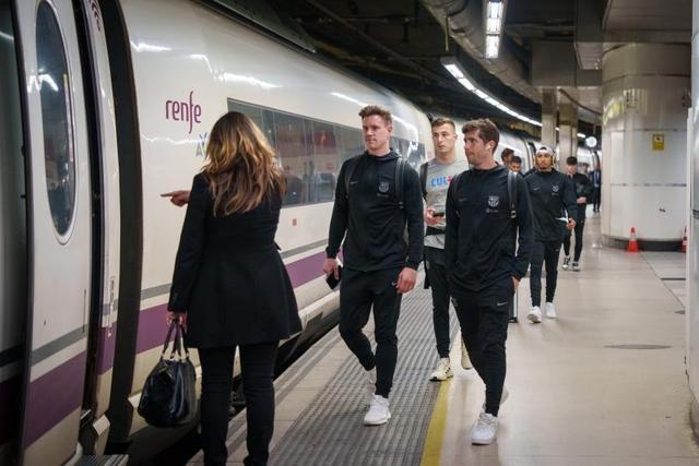 （巴萨对战赫塔菲）每体：为助力环保，巴萨本轮比赛会乘坐火车前往赫塔费客场