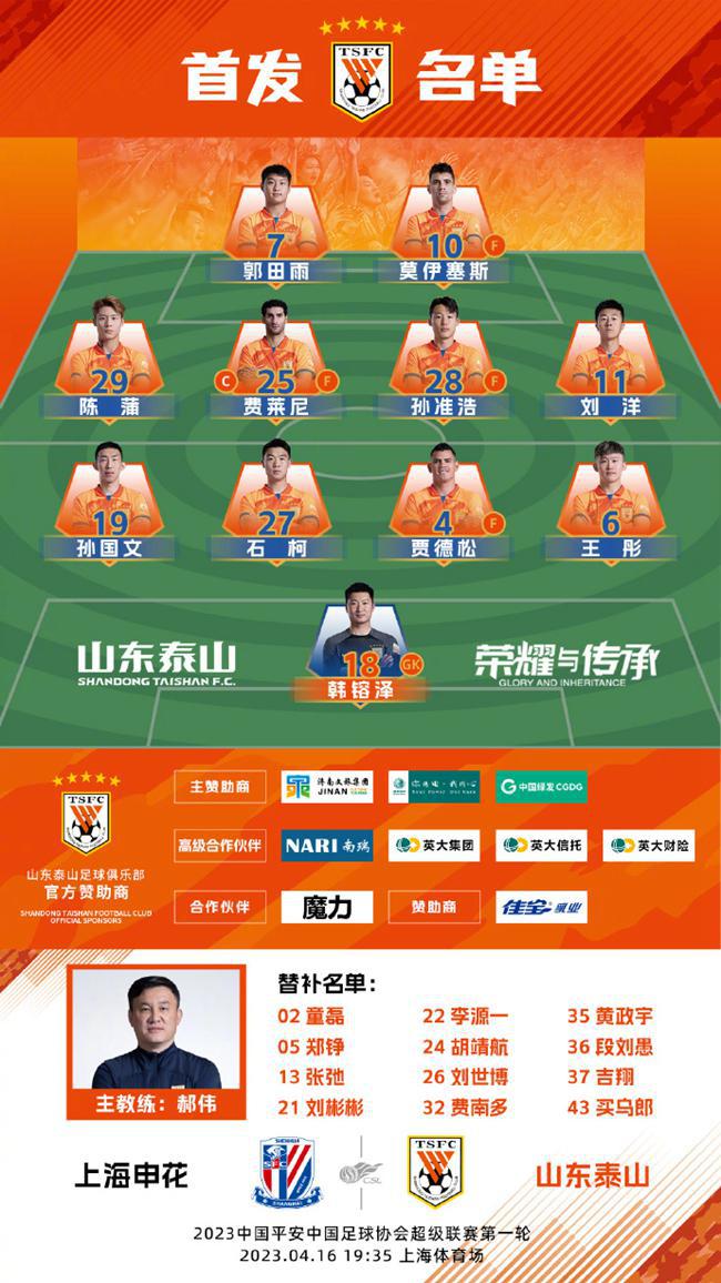 开门黑！费南多童磊首秀吴曦破门 中超泰山0-1申花