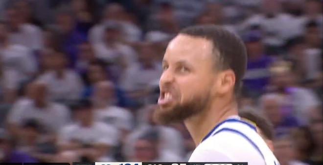 国王版狄龙?蒙克曾嘲讽勇士老了 库里罕见爆粗发泄