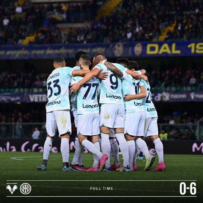 意甲-哲科劳塔罗各2球!恰20世界波 国米6-0维罗纳