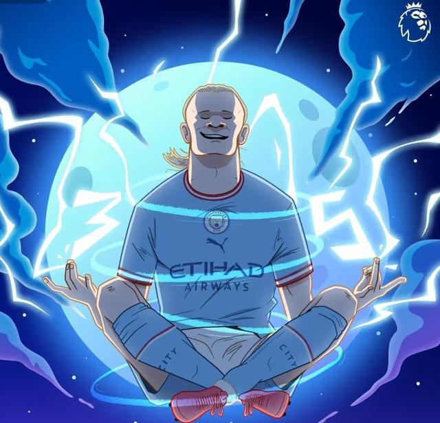 （哈兰德全进球）哈兰德：愿意用所有的进球换三冠王 后面的9场比赛都是决赛