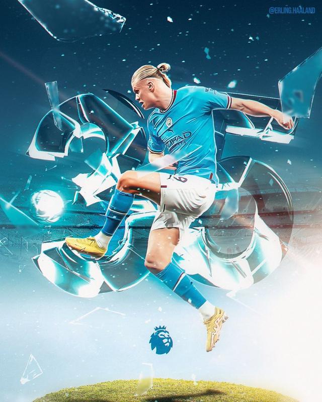 （中超哈兰德）哈兰德社媒：35粒英超进球&感谢大家的支持，我们不会止步于此