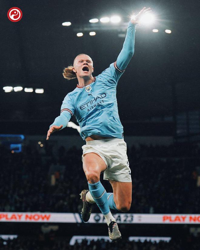 35球！哈兰德破英超单赛季历史纪录 超梅西大罗 95年来第一人