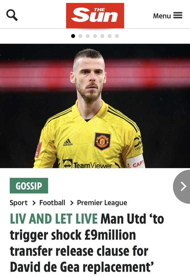 （曼联门将替补）英超颤抖吧！曼联厉害了 准备引进世界杯爆红门将 替代德赫亚