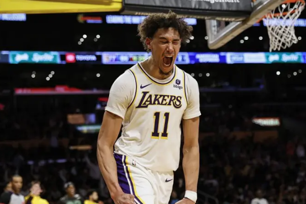 海斯表现出色但湖人主场不敌森林狼