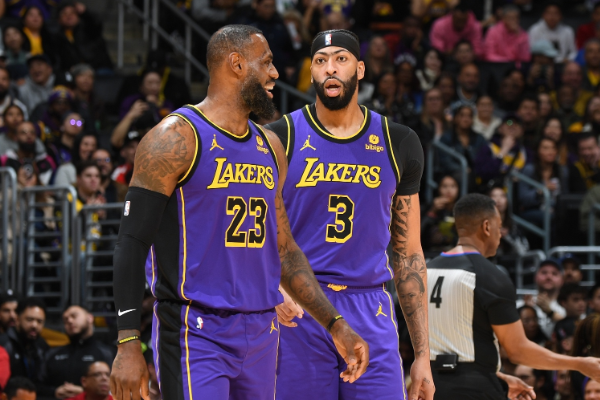 湖人即将迎战勇士而詹姆斯与浓眉出战成疑