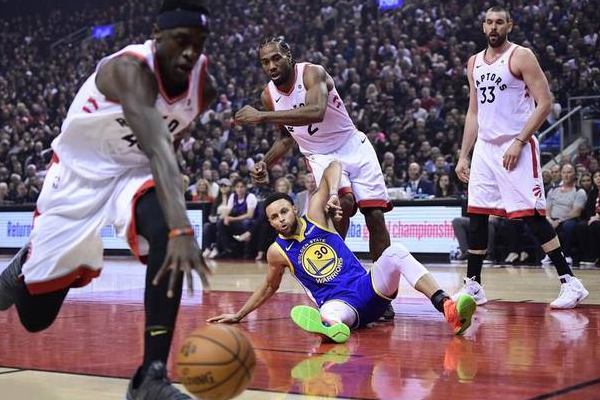 19年总决赛是谁击败了库里？