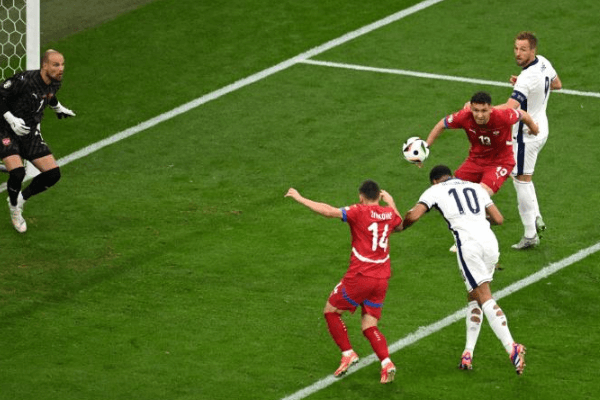 英格兰创造欧洲杯历史头球进球之最